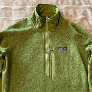 Men’s Green Patagonia Better Sweater 1/4 Zip